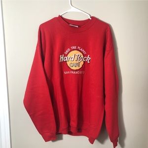 VINTAGE HARD ROCK CAFE PULLOVER